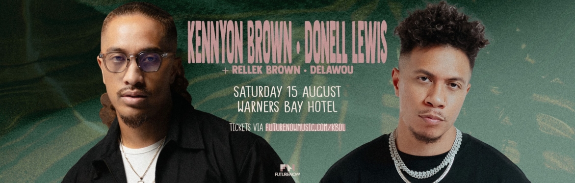 KENNYON BROWN & DONELL LEWIS live in Newcastle NSW