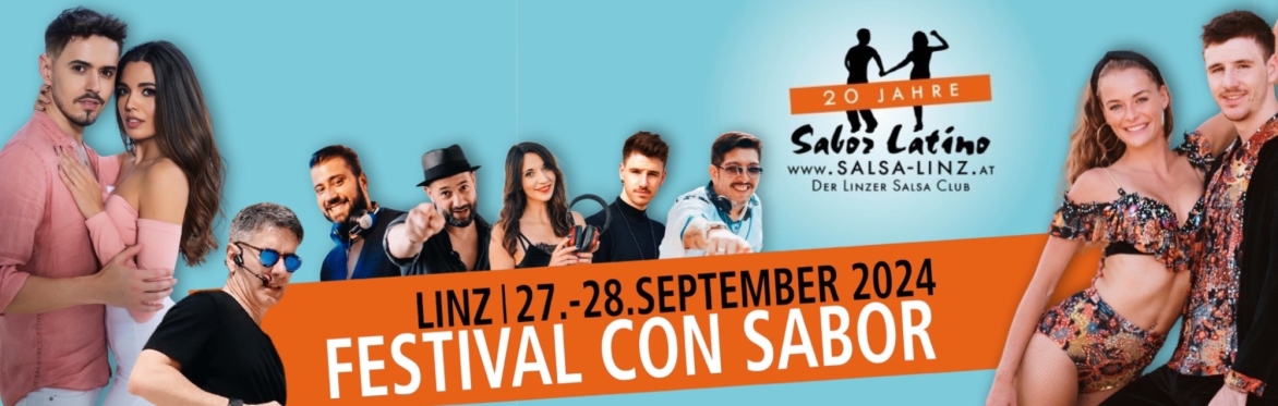 Festival con Sabor - 20 Jahre Sabor Latino - Der Linzer Salsa Club