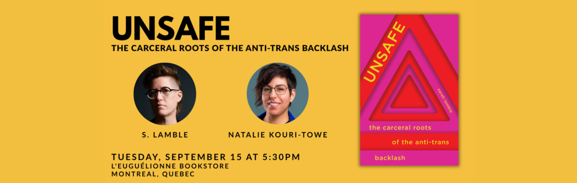 UNSAFE: Lamble in Conversation with Natalie Kouri-Towe