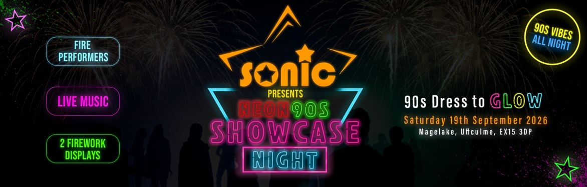 Neon 90s - Sonic Showcase Night