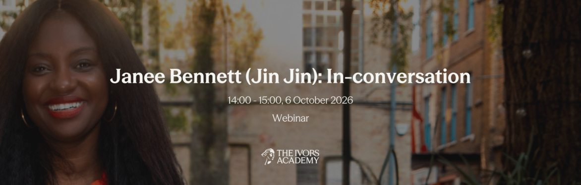 Janee Bennett (Jin Jin): In-conversation