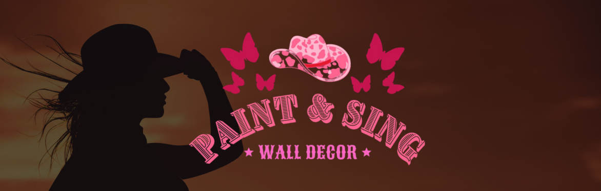 🎨🎤 Paint & Sing: Cowgirl Hat Wall Decor 🎤🎨