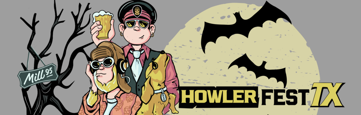 Howler Fest TX - Hear No Evil, Drink No Evil Logo
