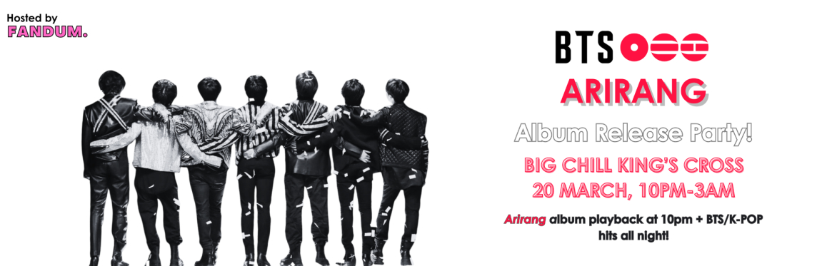 ARIRANG: BTS Album Release Club Night | London