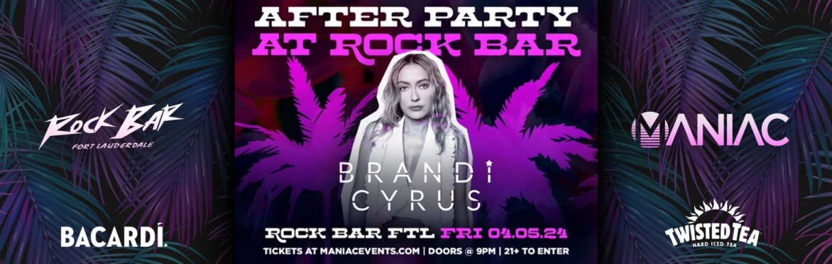 Brandi Cyrus @ Rock Bar After Party