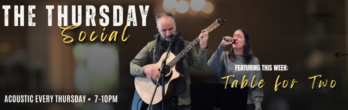Table for Two LIVE  | The Thursday Social at Lightcaster