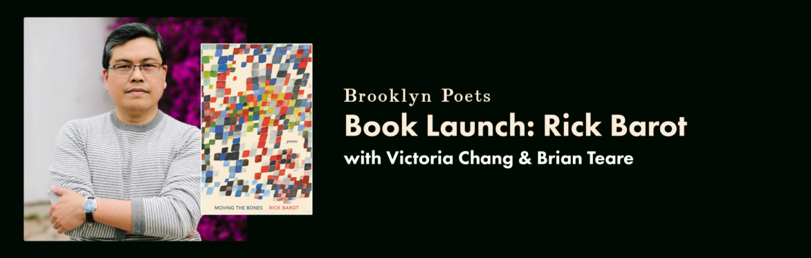 Brooklyn Poets Book Launch: Rick Barot