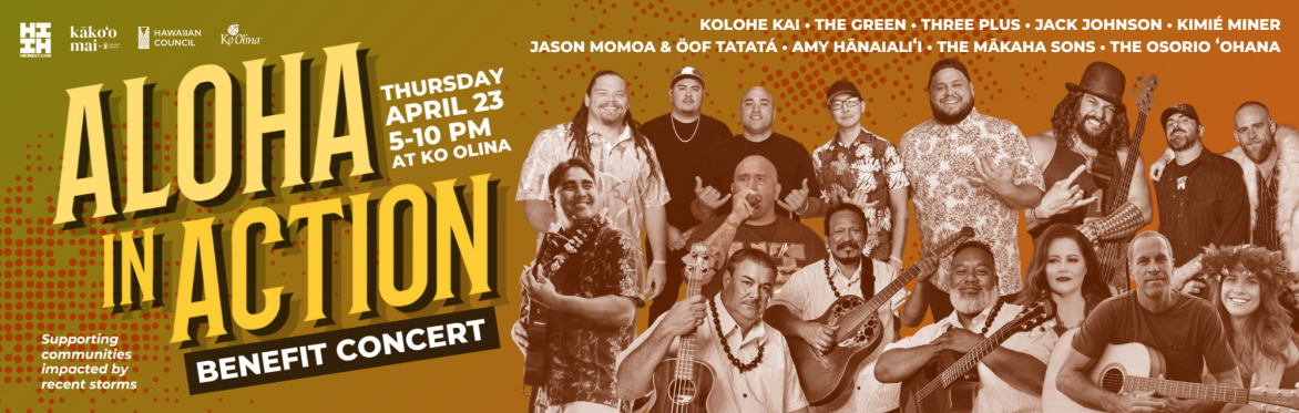 Aloha in Action — Flood Relief Benefit Concert