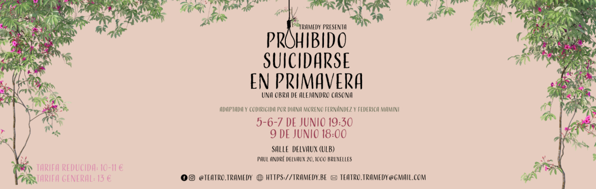 Prohibido suicidarse en primavera
