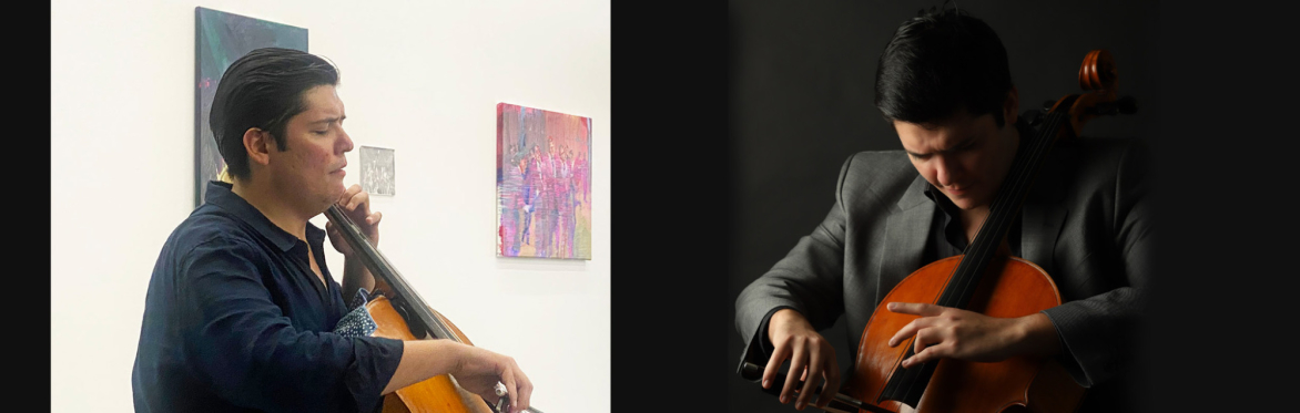 Bach and Kodaly with cellist Miguel Angel  Villeda Cerin