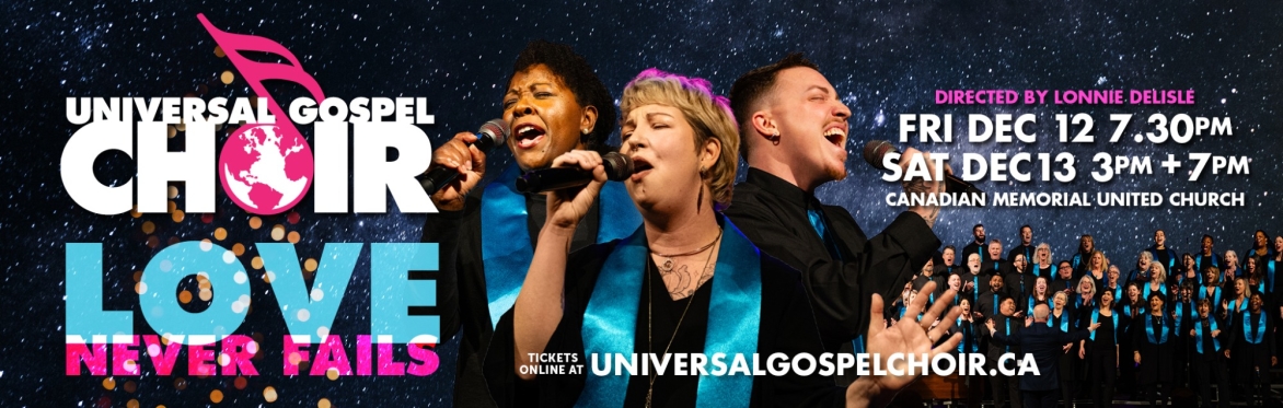 A colourful image depicting a diverse collection of singers and printed information about the Soul For The Season shows.
