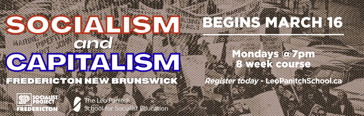 Socialism and Capitalism - SP Fredericton