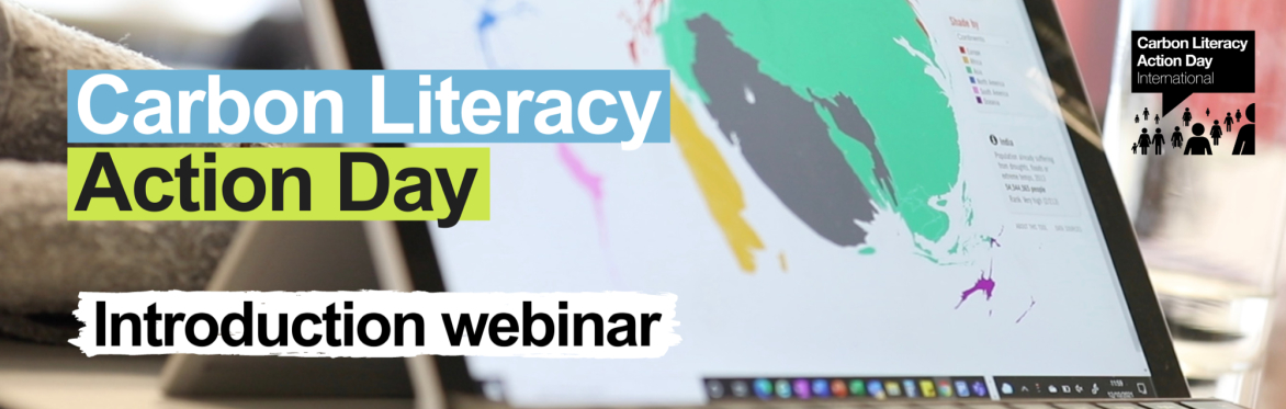 International Carbon Literacy Action Day (CLAD) Introduction Webinar