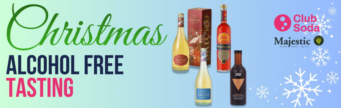 Alcohol-free tasting at Majestic - photos of bottles and cans
