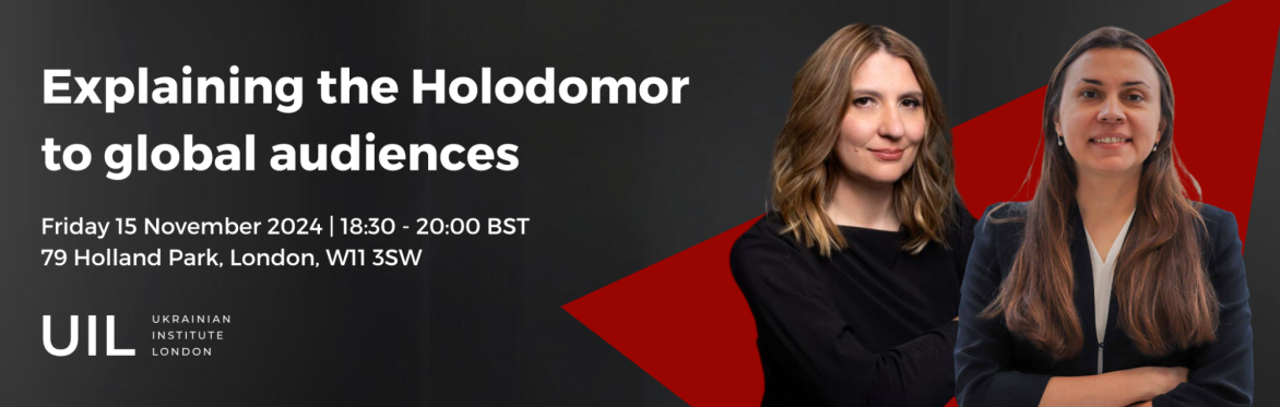 Explaining the Holodomor to global audiences