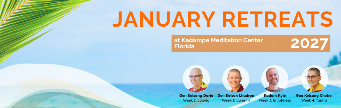 January Retreats: WEEK 1 - Mind Training for Everyday Struggles