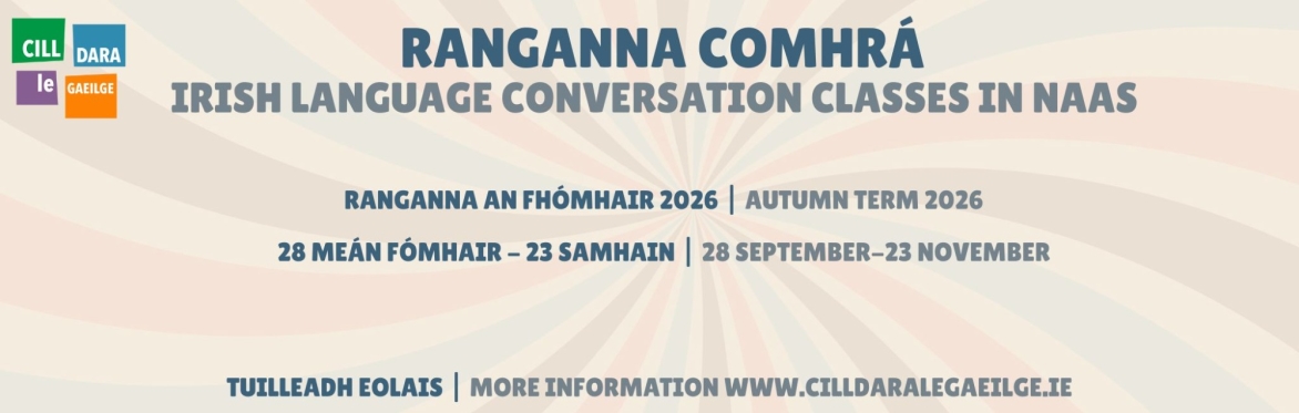 Ranganna Comhrá an Fhómhair | Autumn Term Conversation Classes (Meánleibhéal | Intermediate)