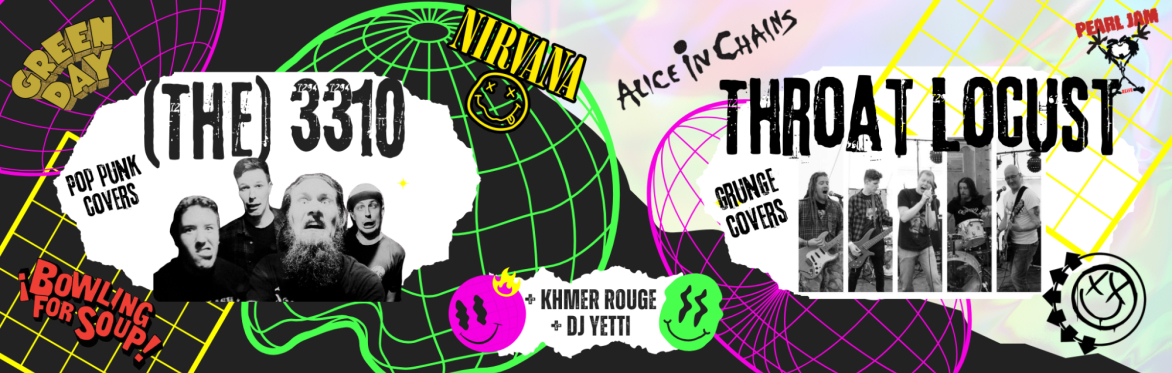 Buy tickets – (the) 3310 w/ Throat Locust, Khmer Rouge and DJ Lyall ...