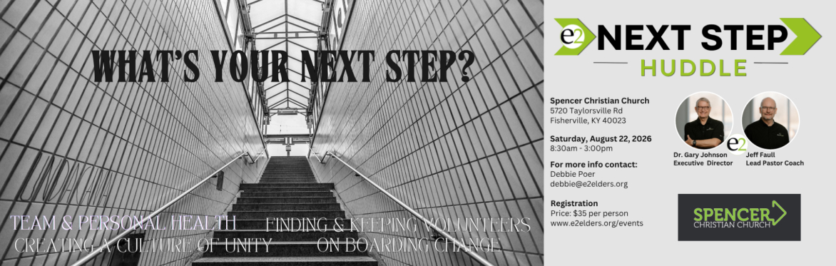 Next Step Huddle: Spencer Christian Church, Fisherville, KY