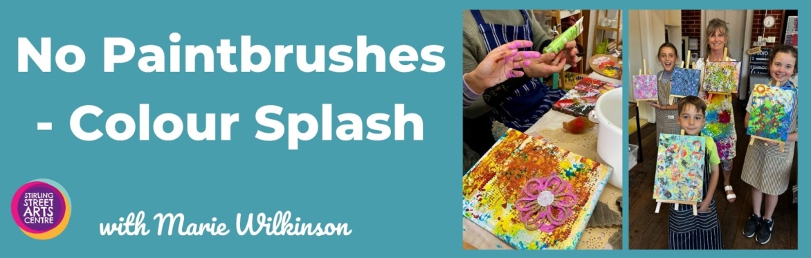 No Paintbrushes: Colour Splash (over 4 weeks) for kids with Marie Wilkinson - T2WS26:Kids
