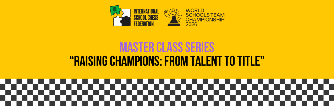 ♟️ Master Class “Raising Champions: from talent to title” with GM Artur Jussupow & GM Darmen Sadvakassov