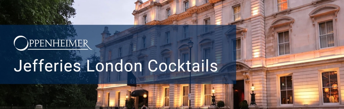 Oppenheimer Cocktails at Jefferies Global Healthcare Conference 2026