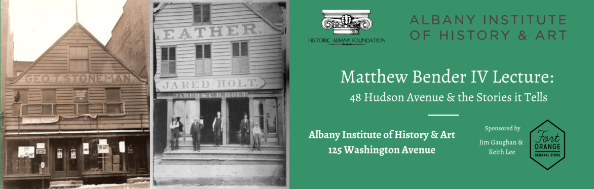 Matthew Bender IV Lecture:  48 Hudson and the Stories it Tells