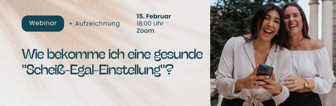 Wie bekomme ich eine gesunde "Scheiß-Egal-Einstellung"?