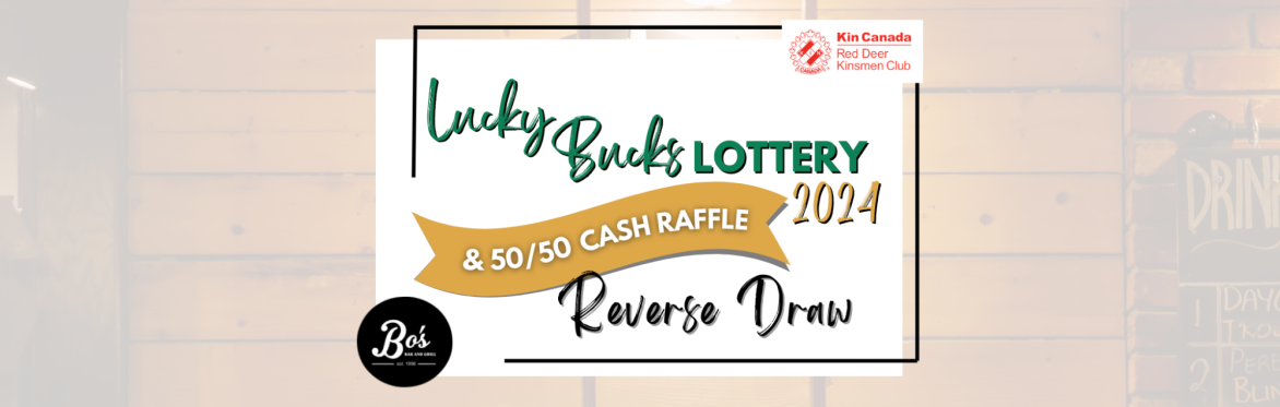 Reserve Your Seat – 2024 Lucky Bucks Lottery Event – Bo's Bar and Stage