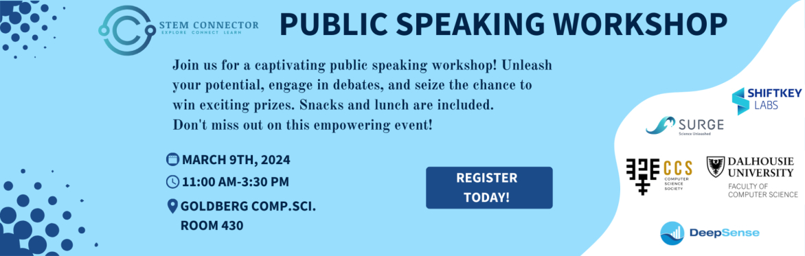 STEM Connector x FCS x CSS Public Speaking Workshop