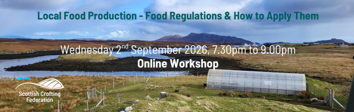 Advertisement for online workshop re whole farm plan