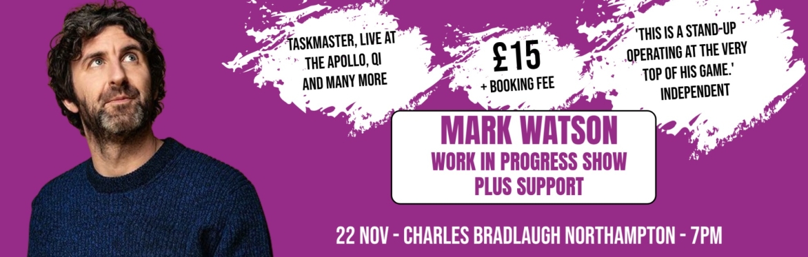 Mark Watson: Work In Progress