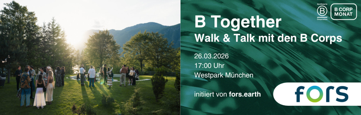 B Together München: Walk and Talk