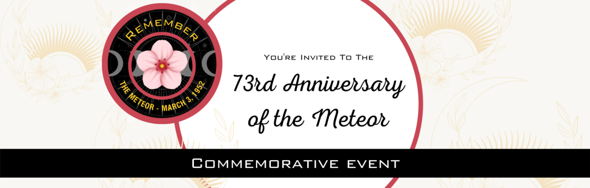 73rd Anniversary of the Meteor Commemorative Event