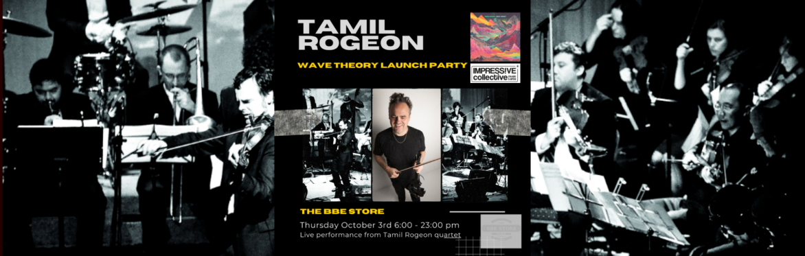Tamil Rogeon Wave Theory Launch Party & Live Performance