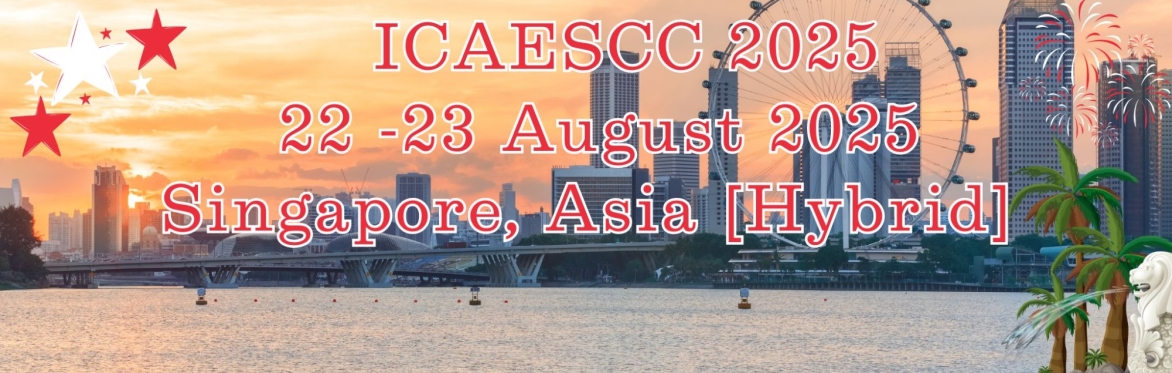 International Conference on Agriculture, Environmental Sustainability & Climate Change 2025 [ICAESCC 2025]