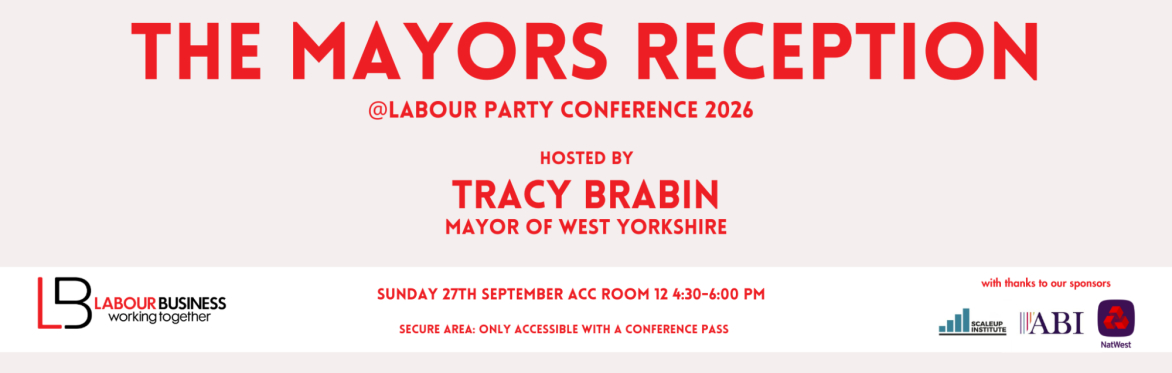 The Mayors Reception at Labour Party Conference