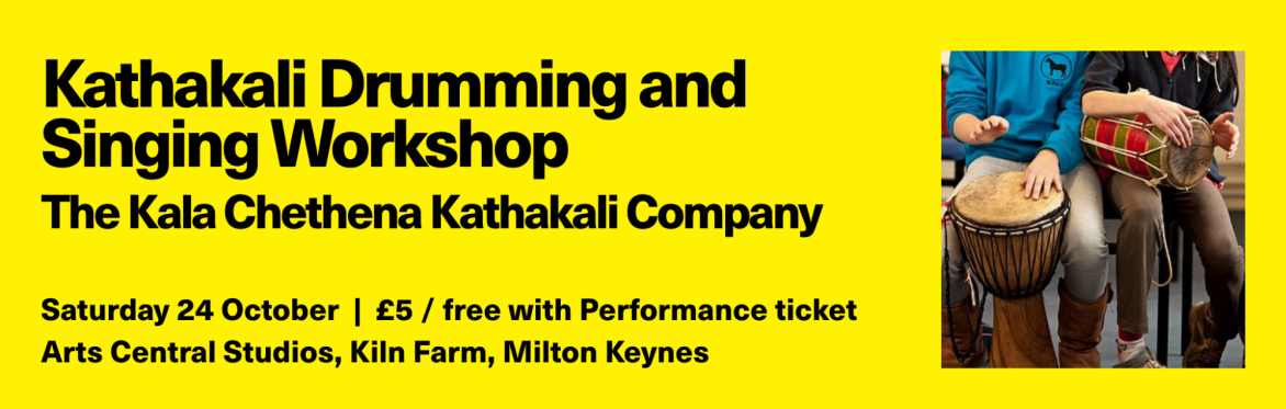 Kathakali Drumming and Singing Workshop at The Box Arts Club, Milton Keynes
