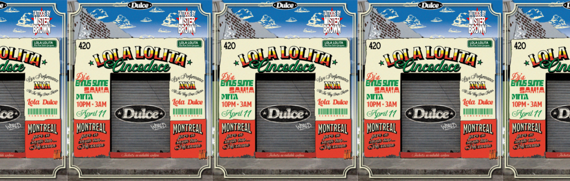 DULCE LE TRAE A MONTREAL EL MEJOR CLUB DE REGGAETON DE CIUDAD DE MEXICO! DULCE X CINCODOCE !!! 🇲🇽🕷️😈⭐️