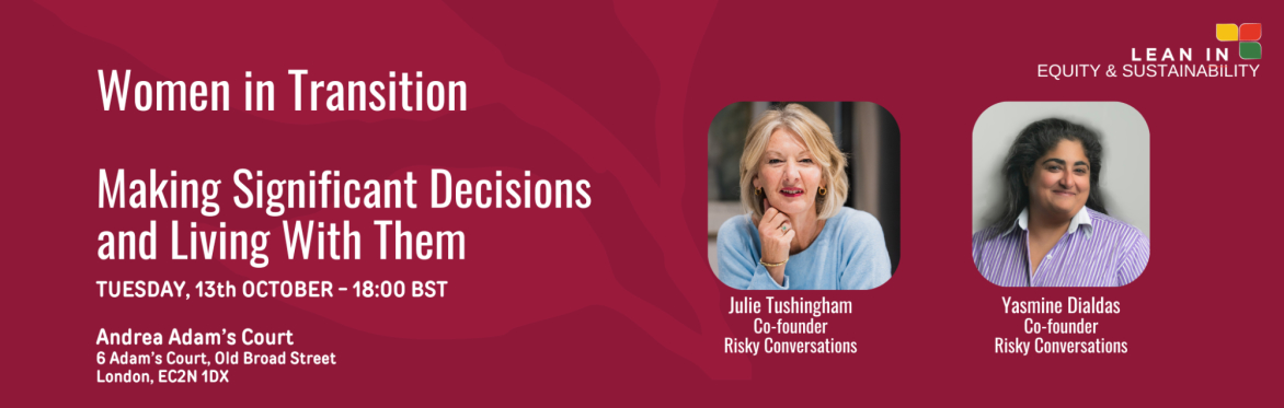 Women in Transition: Making Significant Decisions and Living With Them