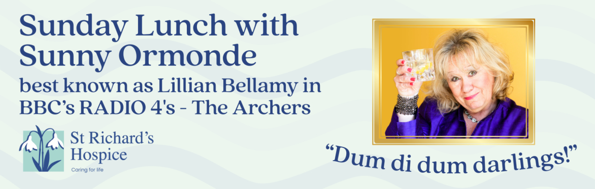 Sunday Lunch with Sunny Ormonde | In aid of St Richard's Hospice