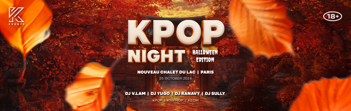 OfficialKEvents | PARIS: KPOP Night - Halloween Édition