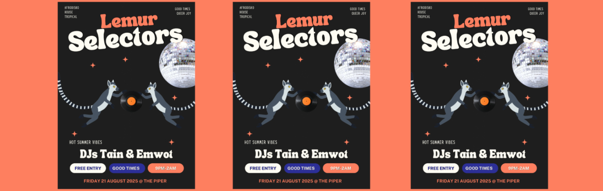 Lemur Beats (FREE - in the bar)
