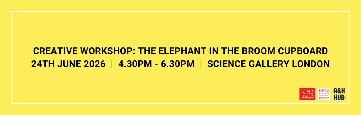 Creative Workshop: The Elephant in the Broom Cupboard (for medical practitioners only)
