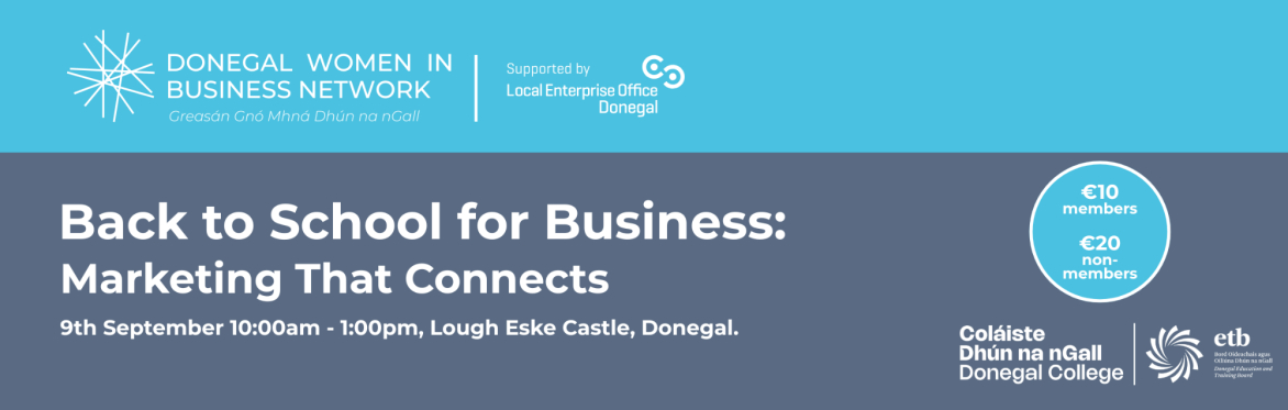Back to School for Business - Marketing that connects