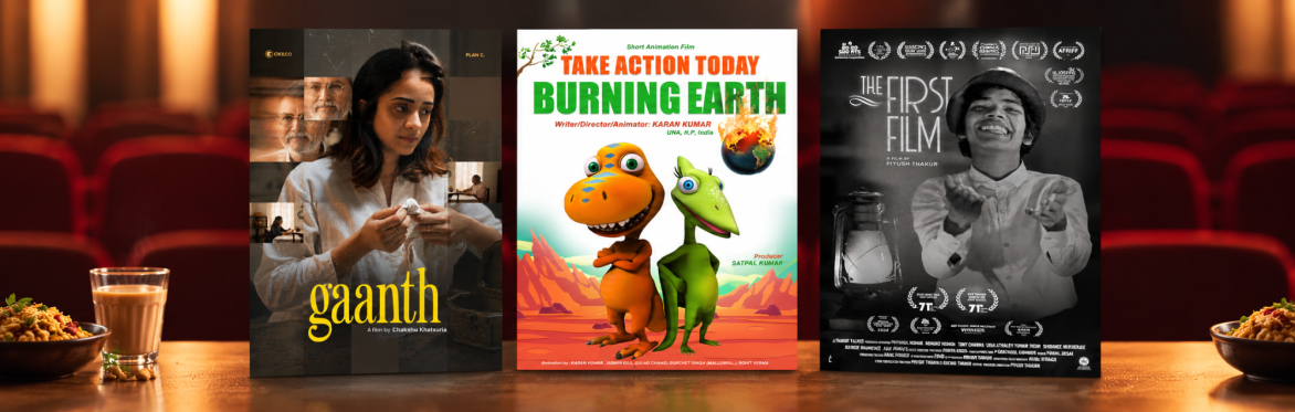 Tiffin Talkies: The First Film, Gaanth, and Burning Earth.