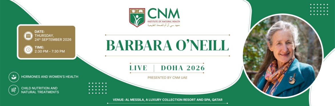 An Evening with Barbara O'Neill – LIVE in Doha (Day 2)
