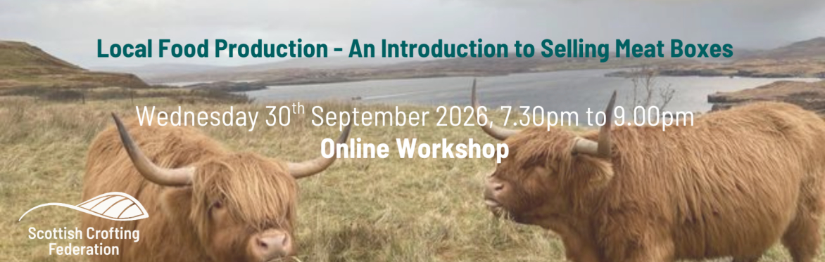 Advertisement for online workshop re whole farm plan