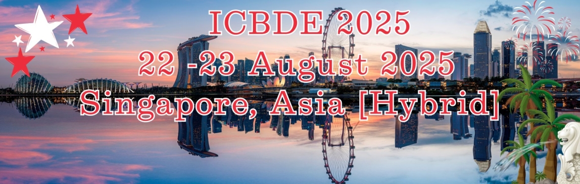 International Conference on Big Data Engineering 2025 [ICBDE 2025]