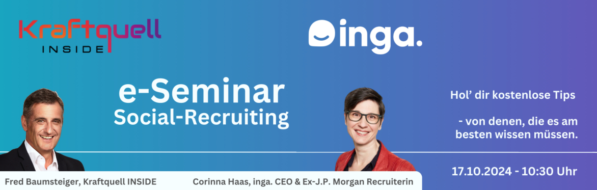 Corinna Haas präsentiert e-Seminar zum Thema Recruiting